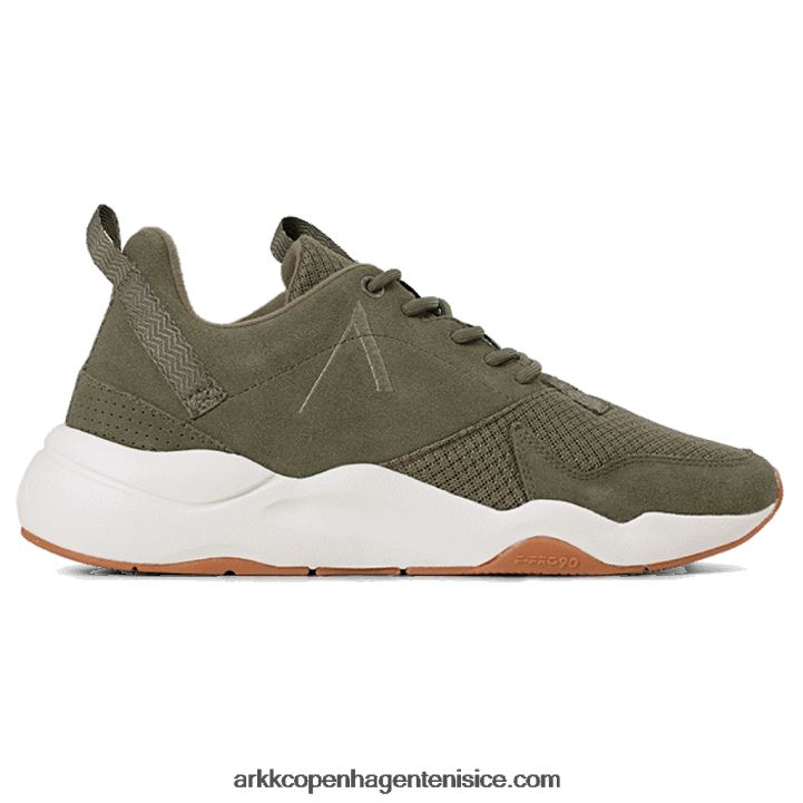 muškarci tamna army marshmallow guma asymtrix suede 3.0 f-pro90 ARKK Copenhagen 06420P43